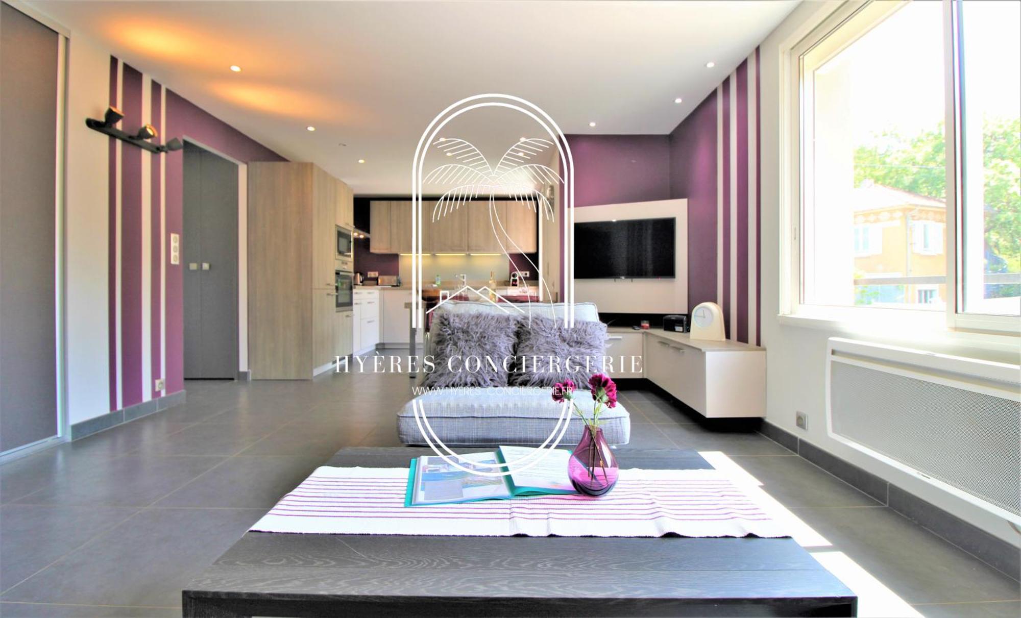 Appartement 3* coquet 300m de la mer Les Bonnettes Le Pradet Extérieur photo