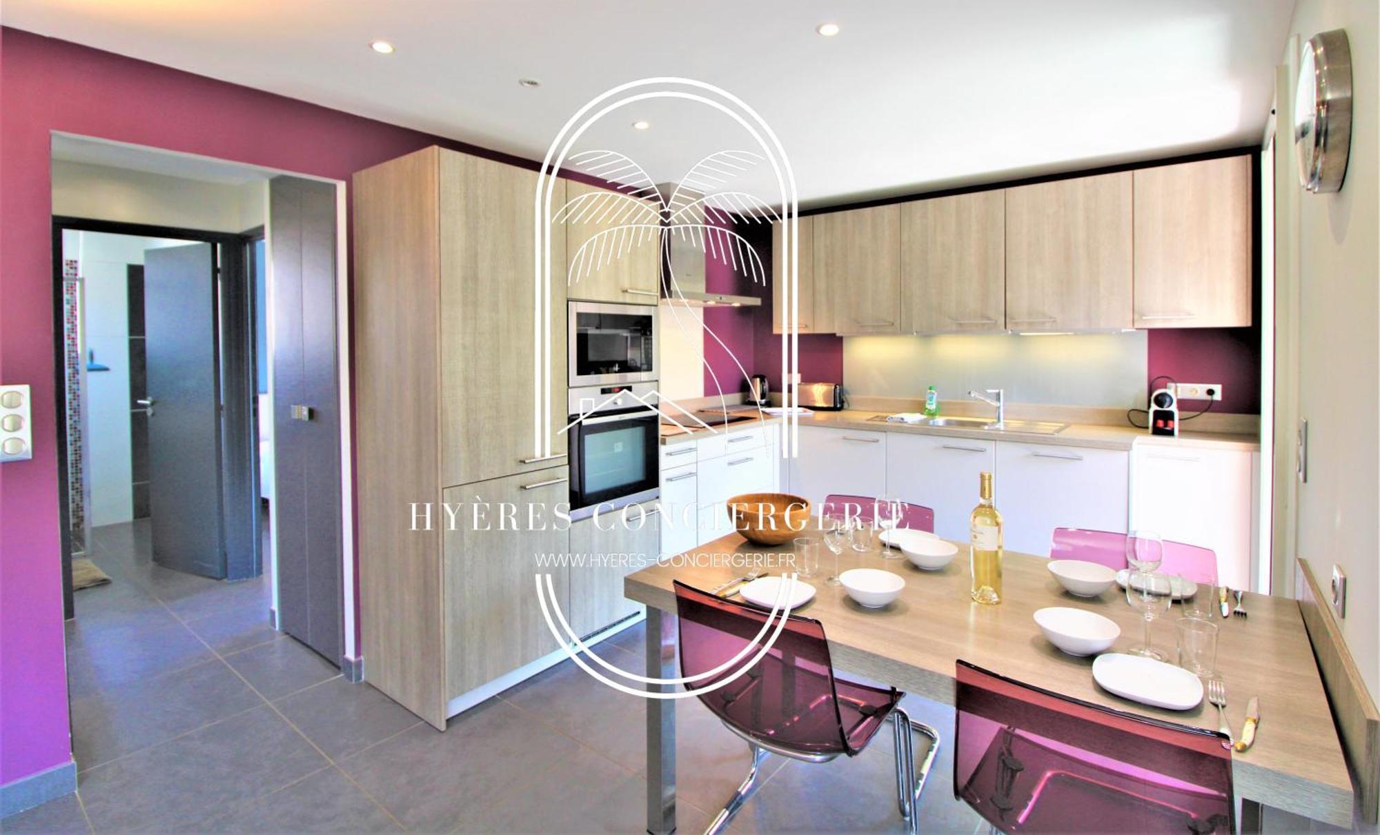 Appartement 3* coquet 300m de la mer Les Bonnettes Le Pradet Extérieur photo