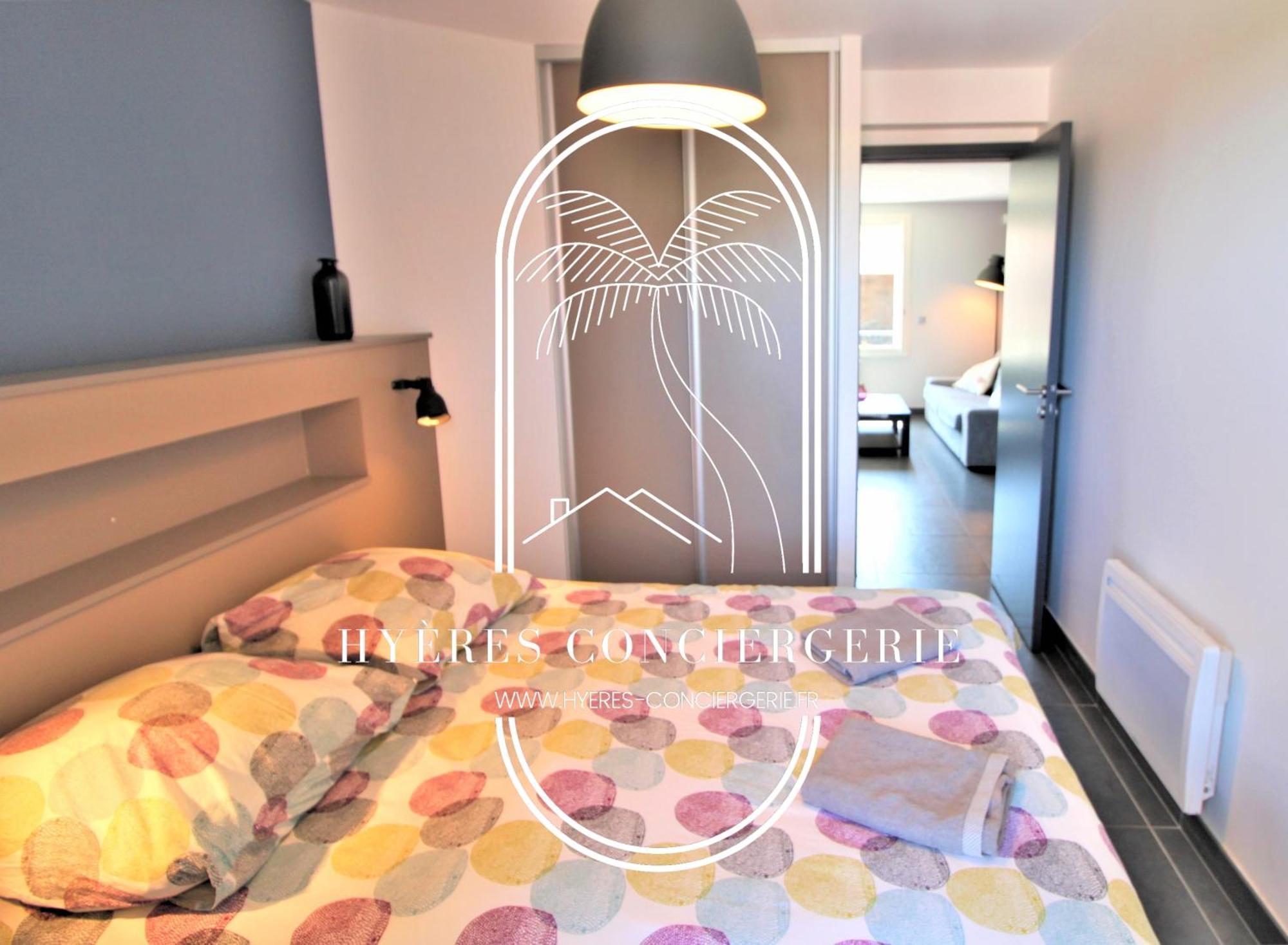 Appartement 3* coquet 300m de la mer Les Bonnettes Le Pradet Extérieur photo