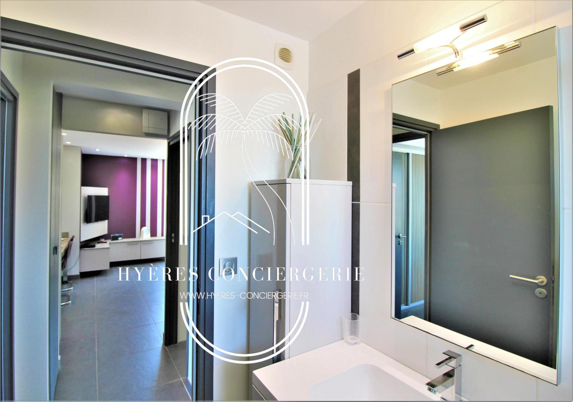 Appartement 3* coquet 300m de la mer Les Bonnettes Le Pradet Extérieur photo