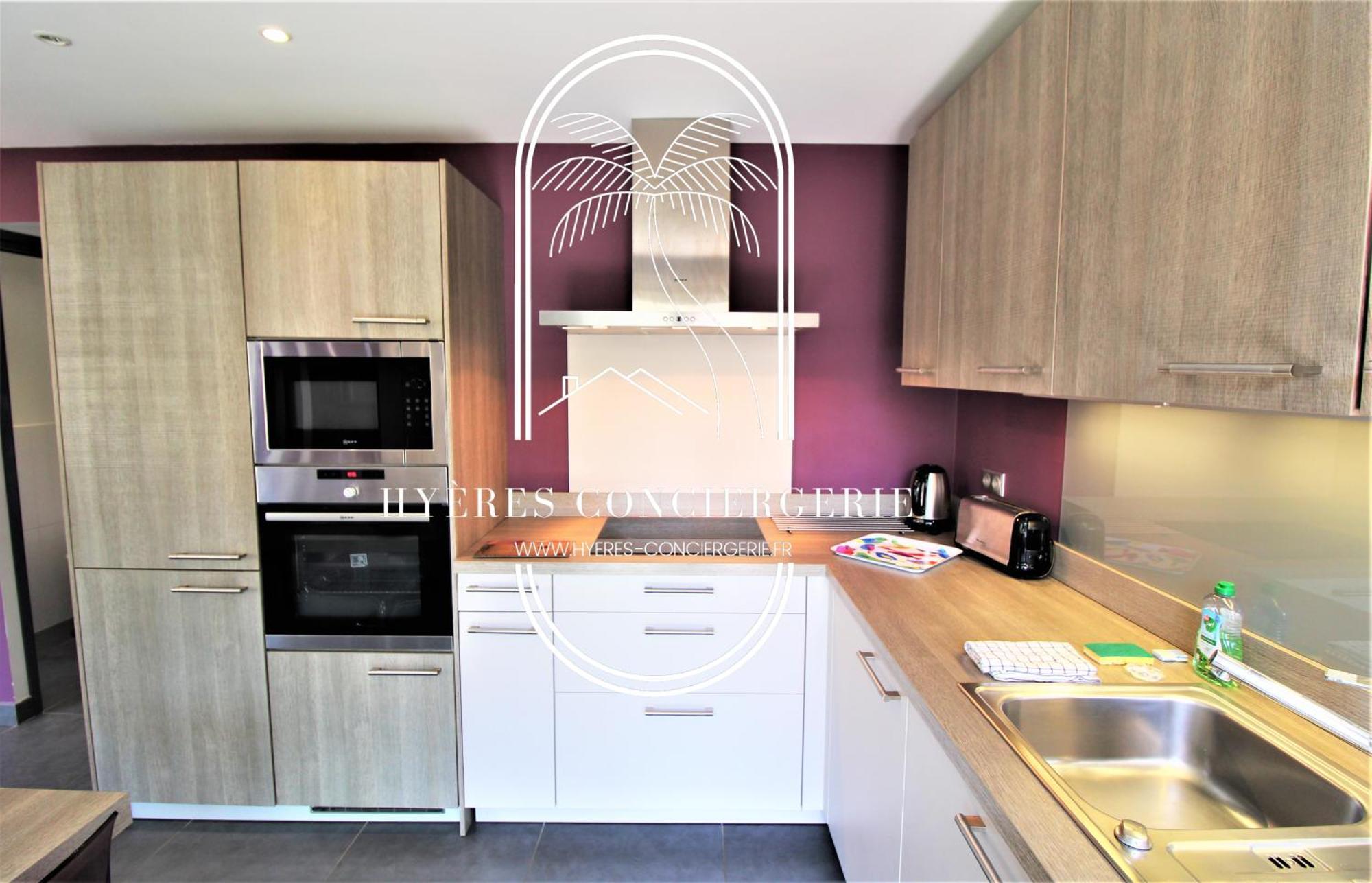Appartement 3* coquet 300m de la mer Les Bonnettes Le Pradet Extérieur photo