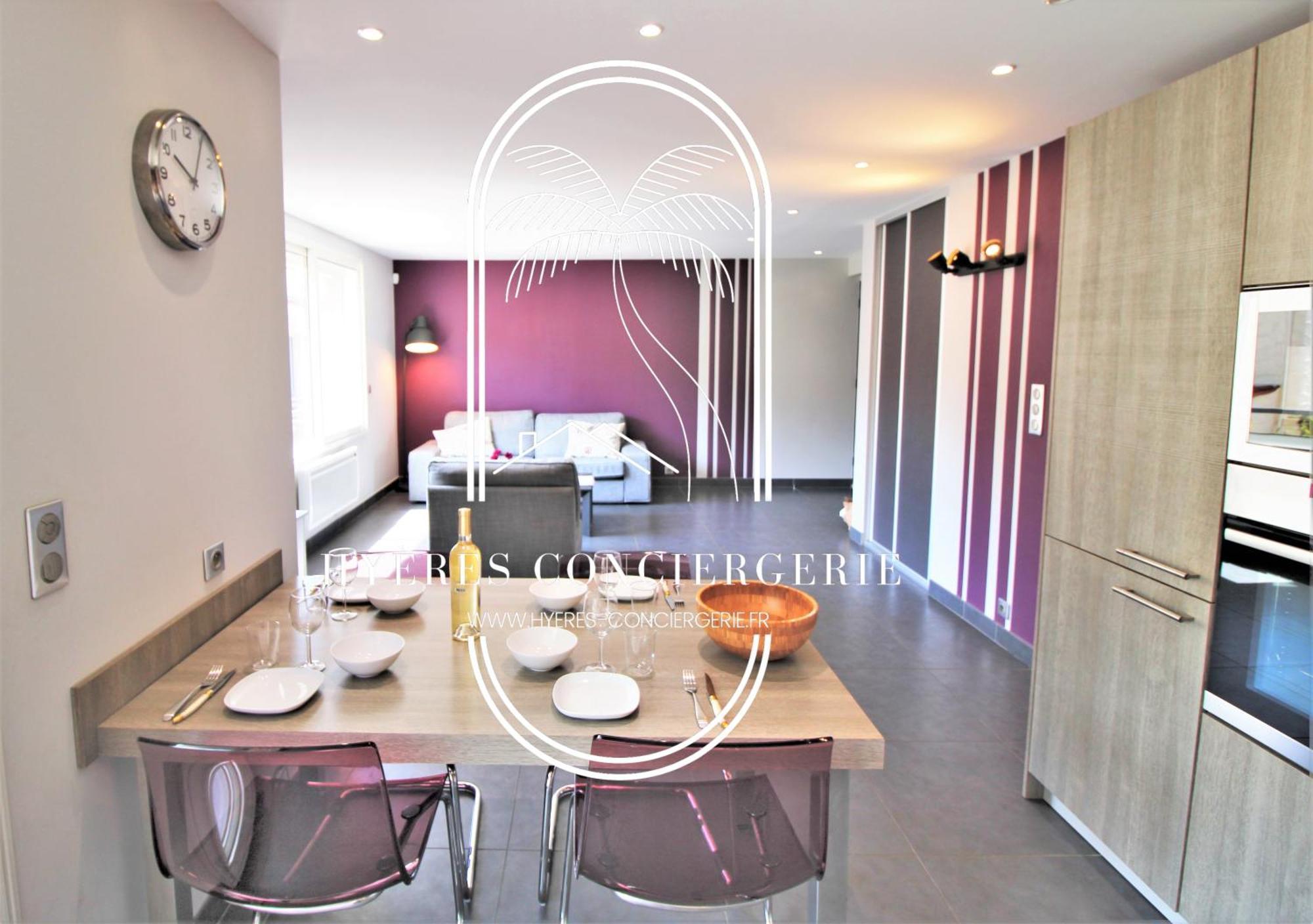Appartement 3* coquet 300m de la mer Les Bonnettes Le Pradet Extérieur photo