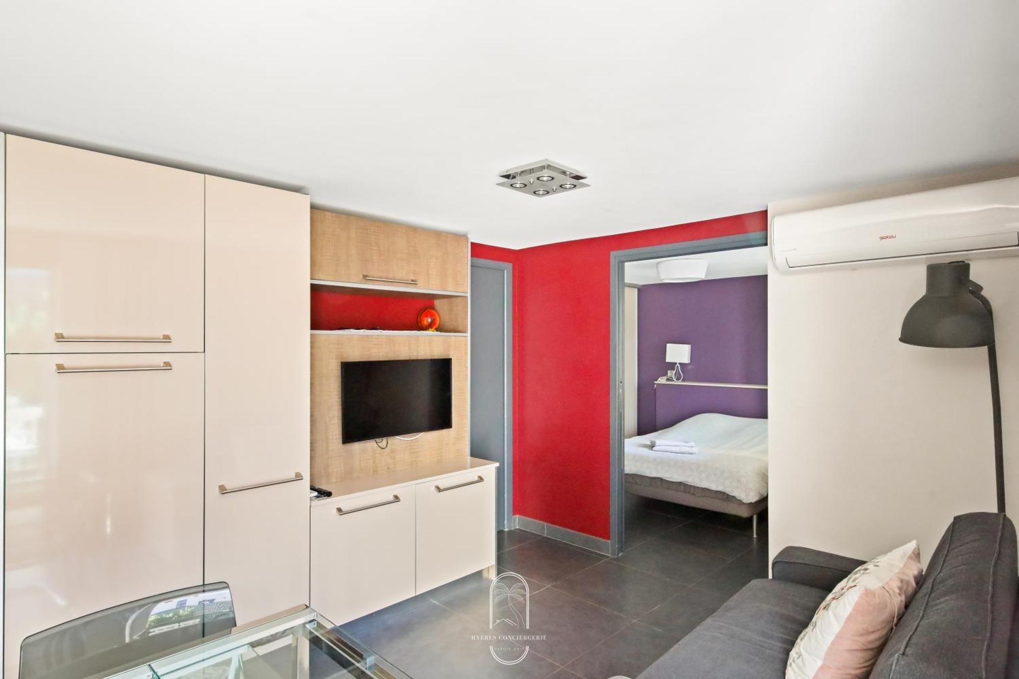 Appartement 3* coquet 300m de la mer Les Bonnettes Le Pradet Extérieur photo